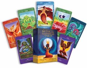 Card Array Mythical Goddess Tarot published by Satiama Publishing