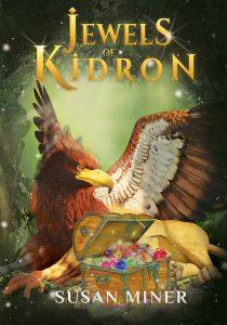 The cover image of Jewels of Kidron, a novel of magical realism published by Satiama Publishing