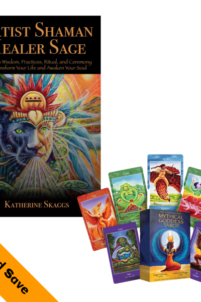 Katherine Skaggs Book and Card Deck Bundle II front covers