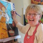 Dianna Cates Dunn, channel painter and author of The Truths of Tula